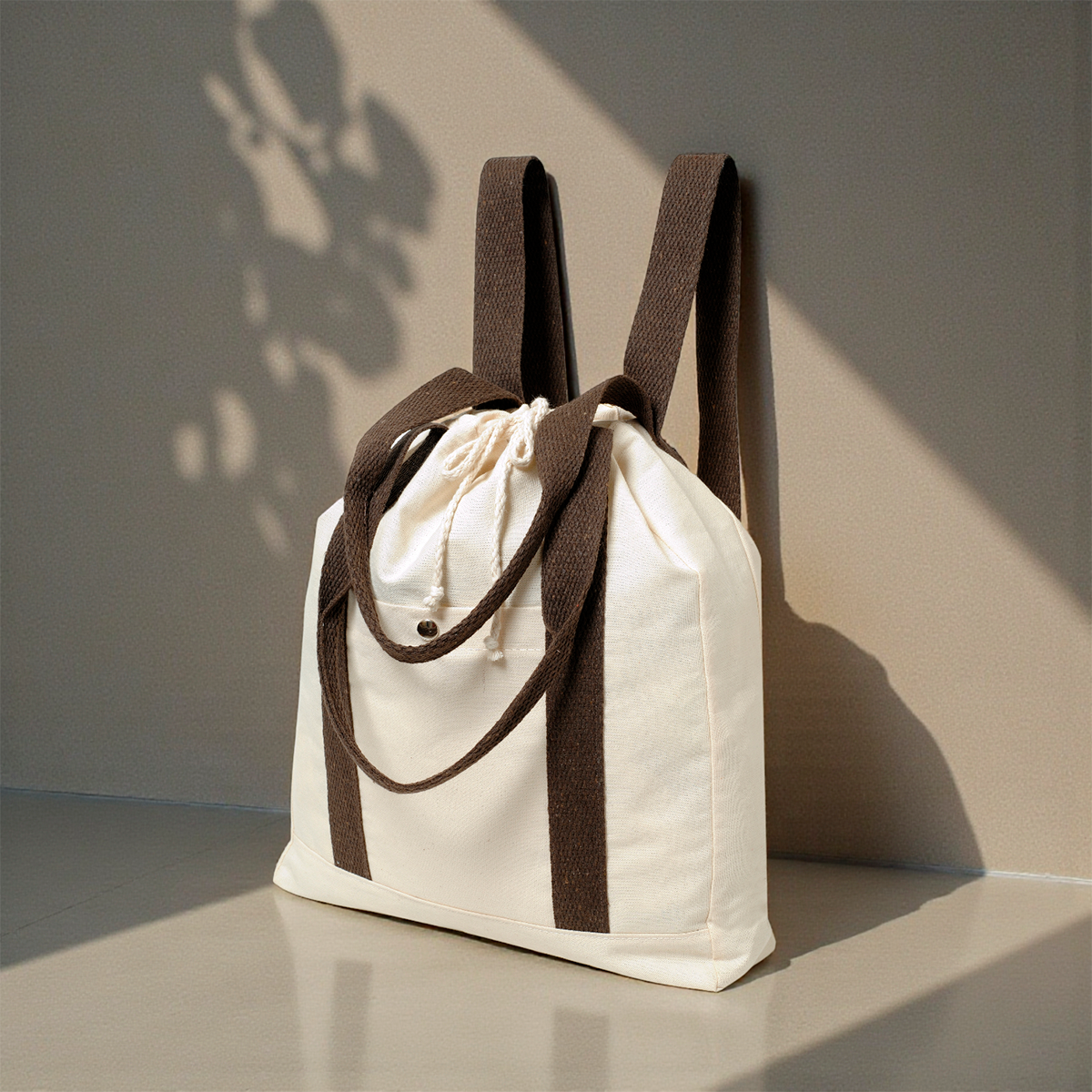 Bolsa tipo sacola de tecido​