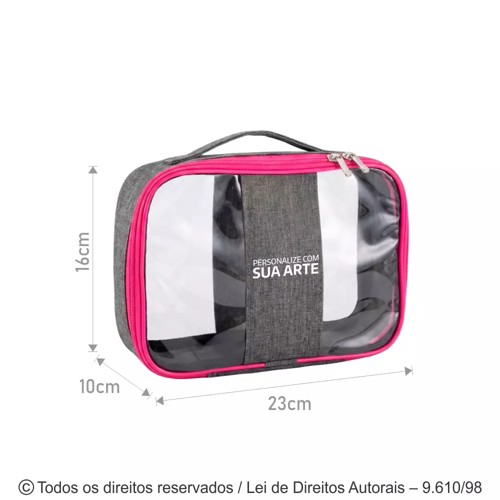 ORGANIZADOR DE MESCLA 23X16X10CM  VISOR CRISTAL 514PVCM