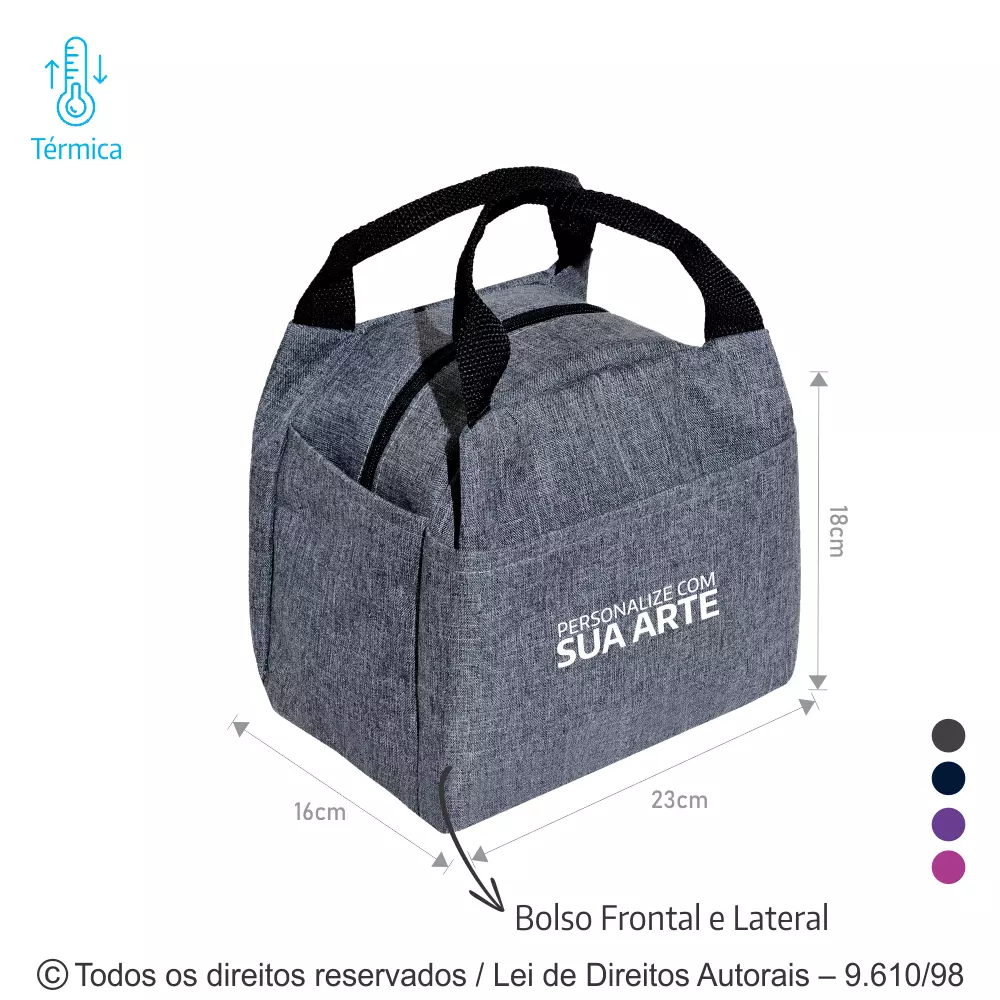 BOLSA TERMICA 23X20X16CM 275M