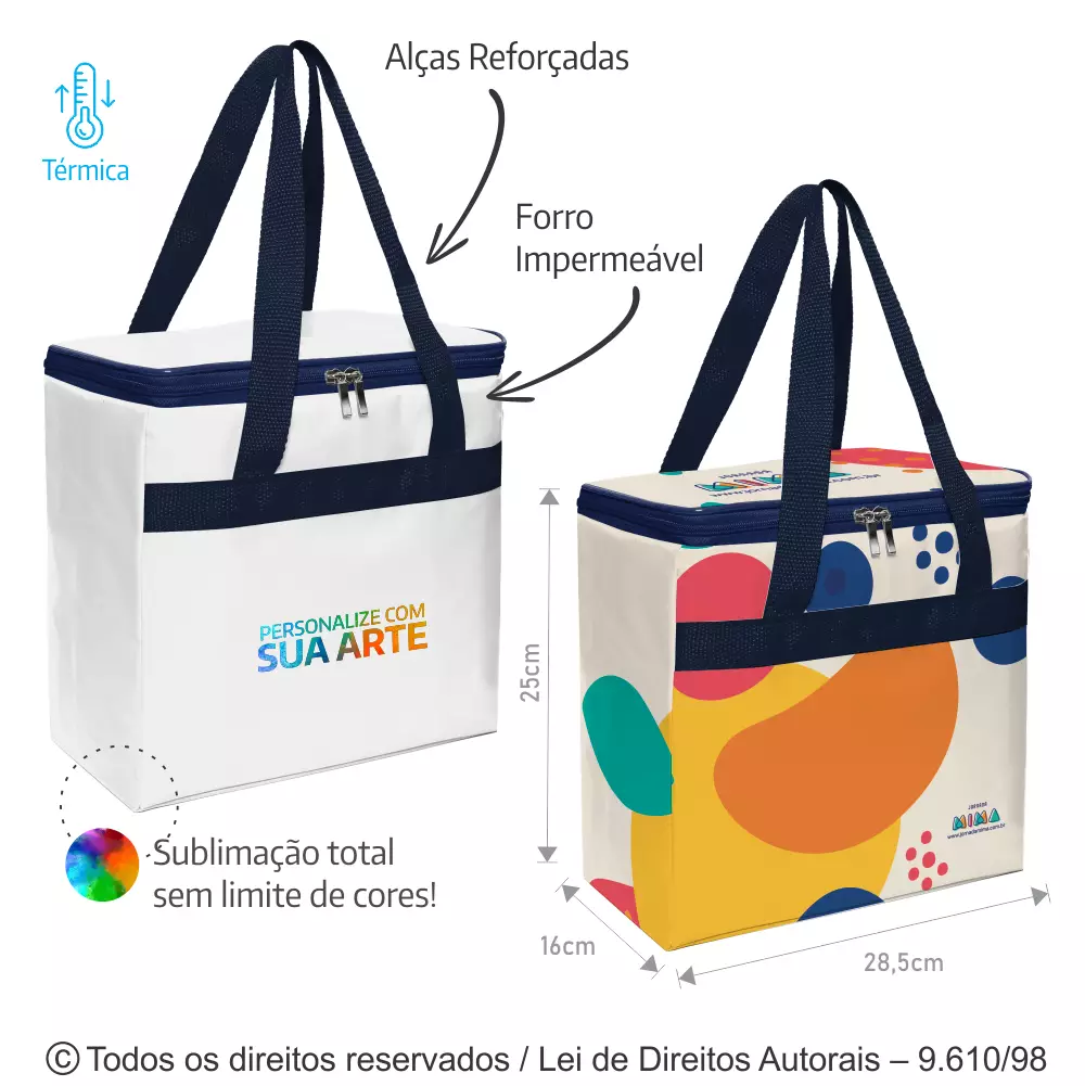 BOLSA TERMICA DE CORDOBA 28,5X25X16CM 243CB