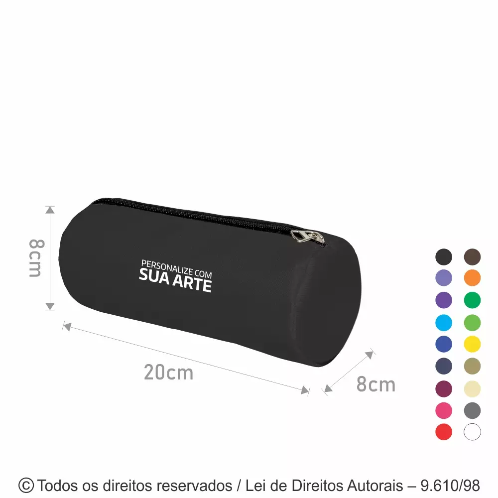ESTOJO  DE NYLON 600G 20X8X8CM E13N