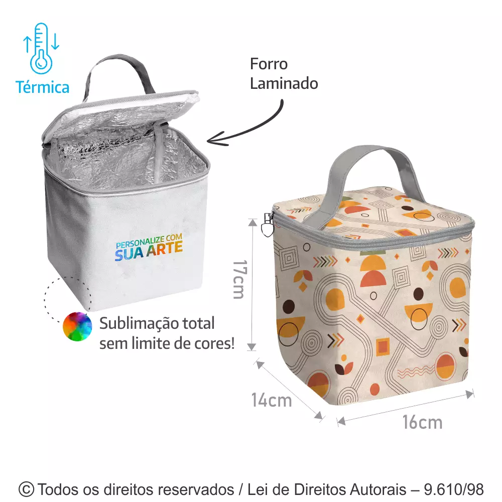 FRASQUEIRA DE CORDOBA 16X17X14CM BRANCO N71C