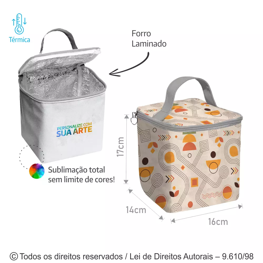 FRASQUEIRA DE CORDOBA 16X17X14CM BRANCO N71C