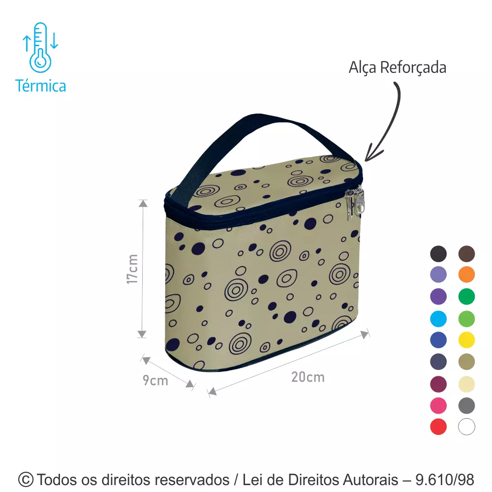 FRASQUEIRA TERMICA 3 LITROS 20X17X9CM N16