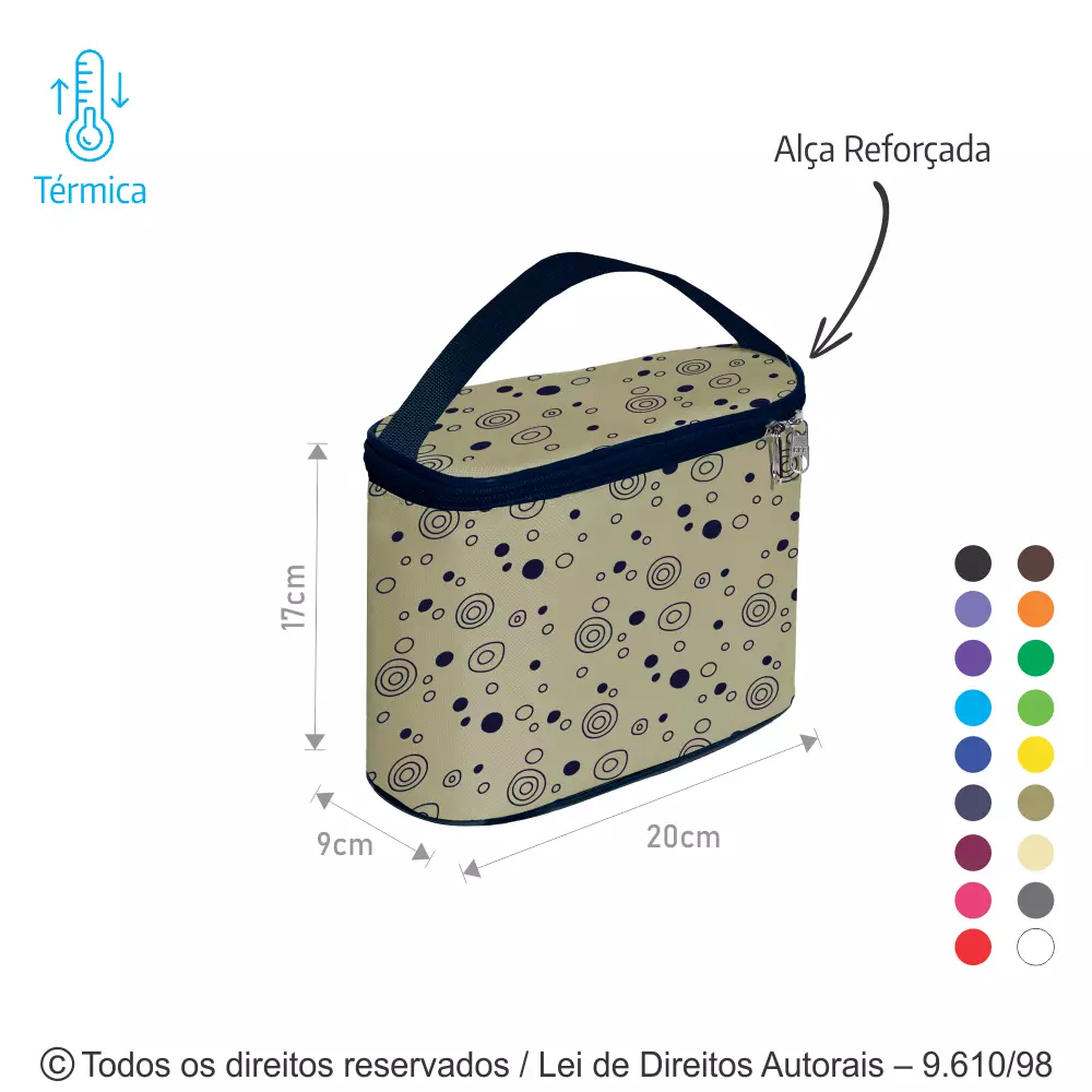 FRASQUEIRA TERMICA 3 LITROS 20X17X9CM N16