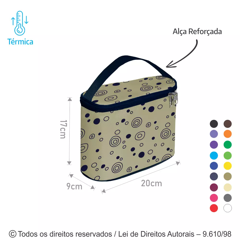 FRASQUEIRA TERMICA 3 LITROS 20X17X9CM N16