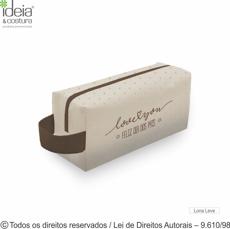 NECESSAIRE DE LONA CRU 22X10X7CM N6L