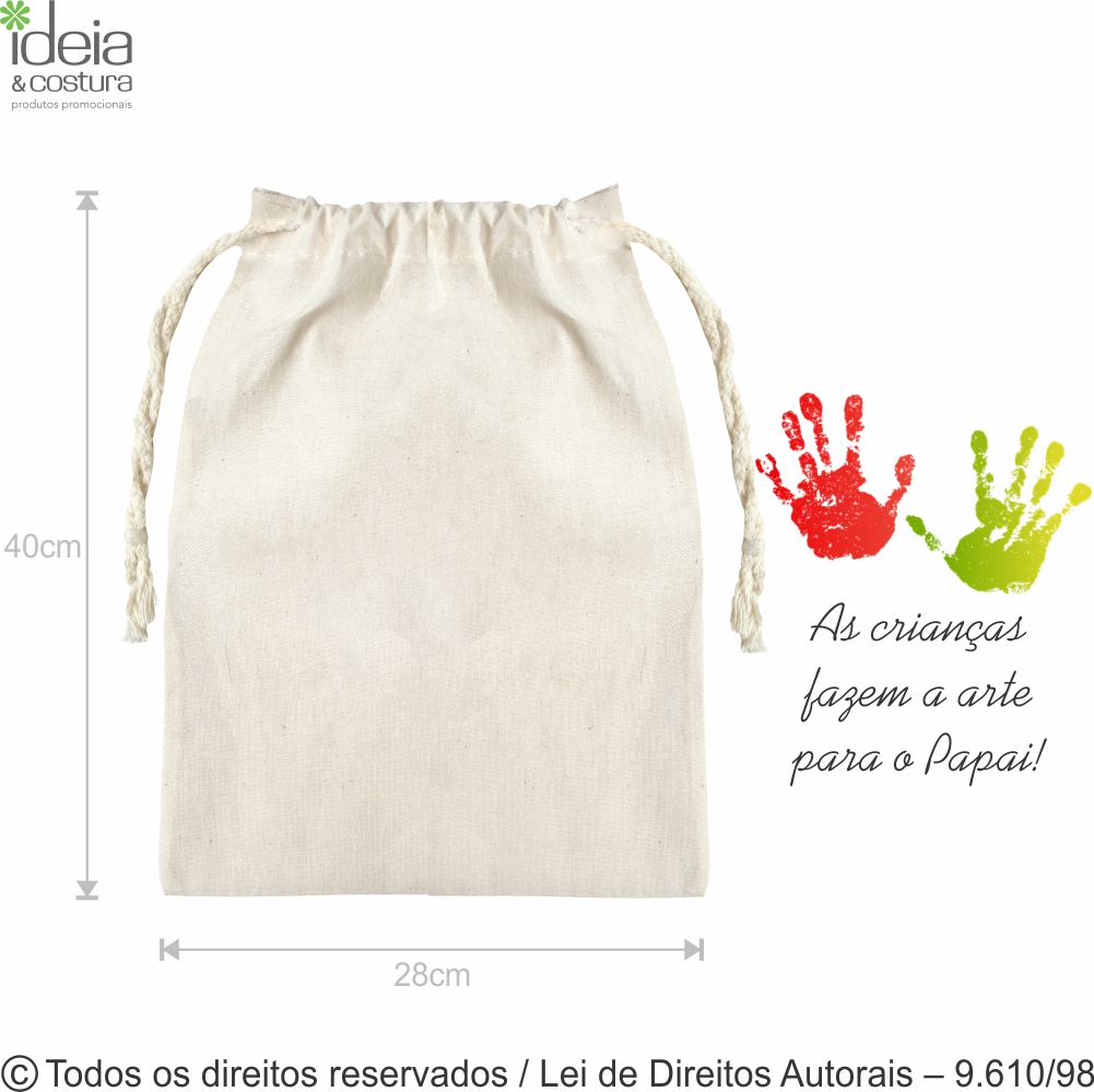 ORGANIZADOR DE ALGODAO 160G 28X40CM 506A