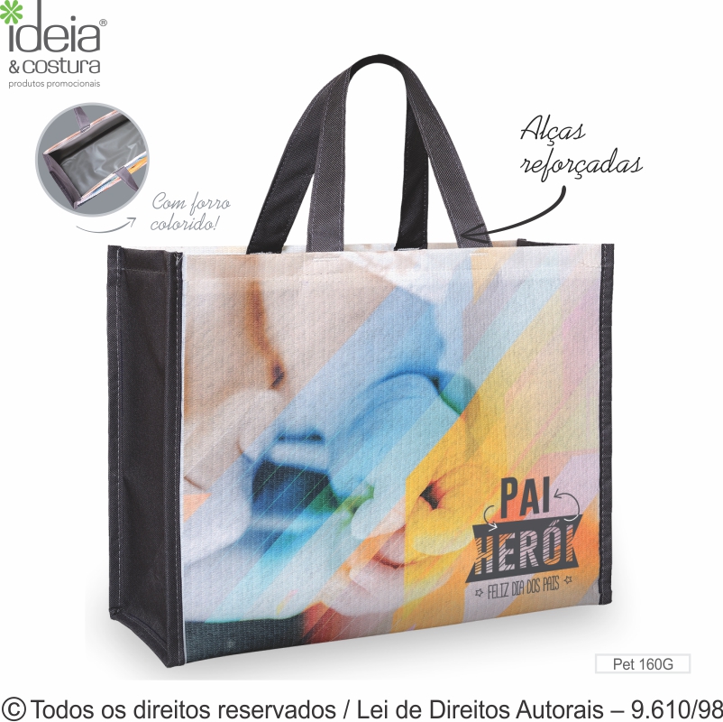 SACOLA DE PET 40X32X10CM 180PFC-1