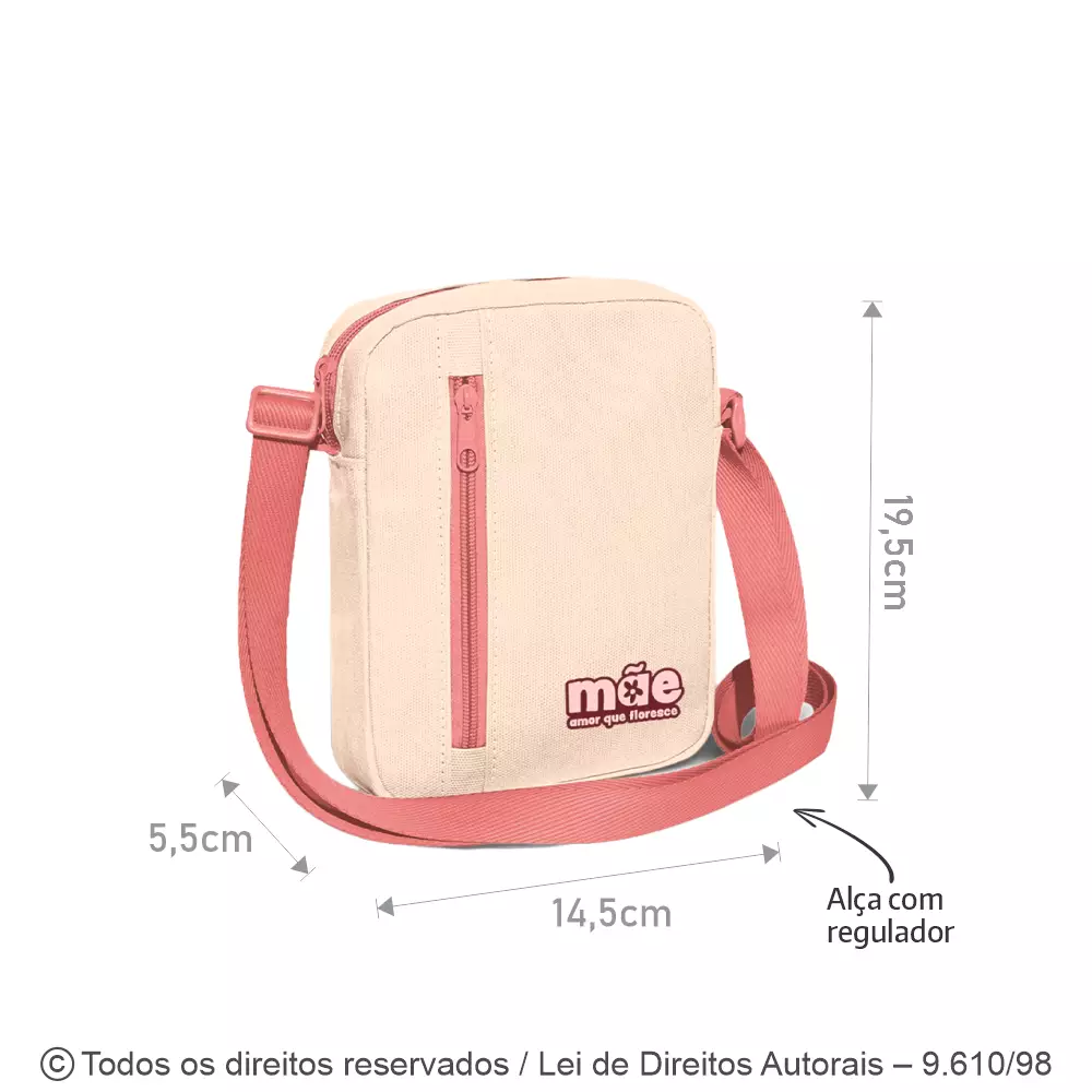 SHOULDER BAG DE LONA 410G 14,5X19,5X5,5CM 269LP